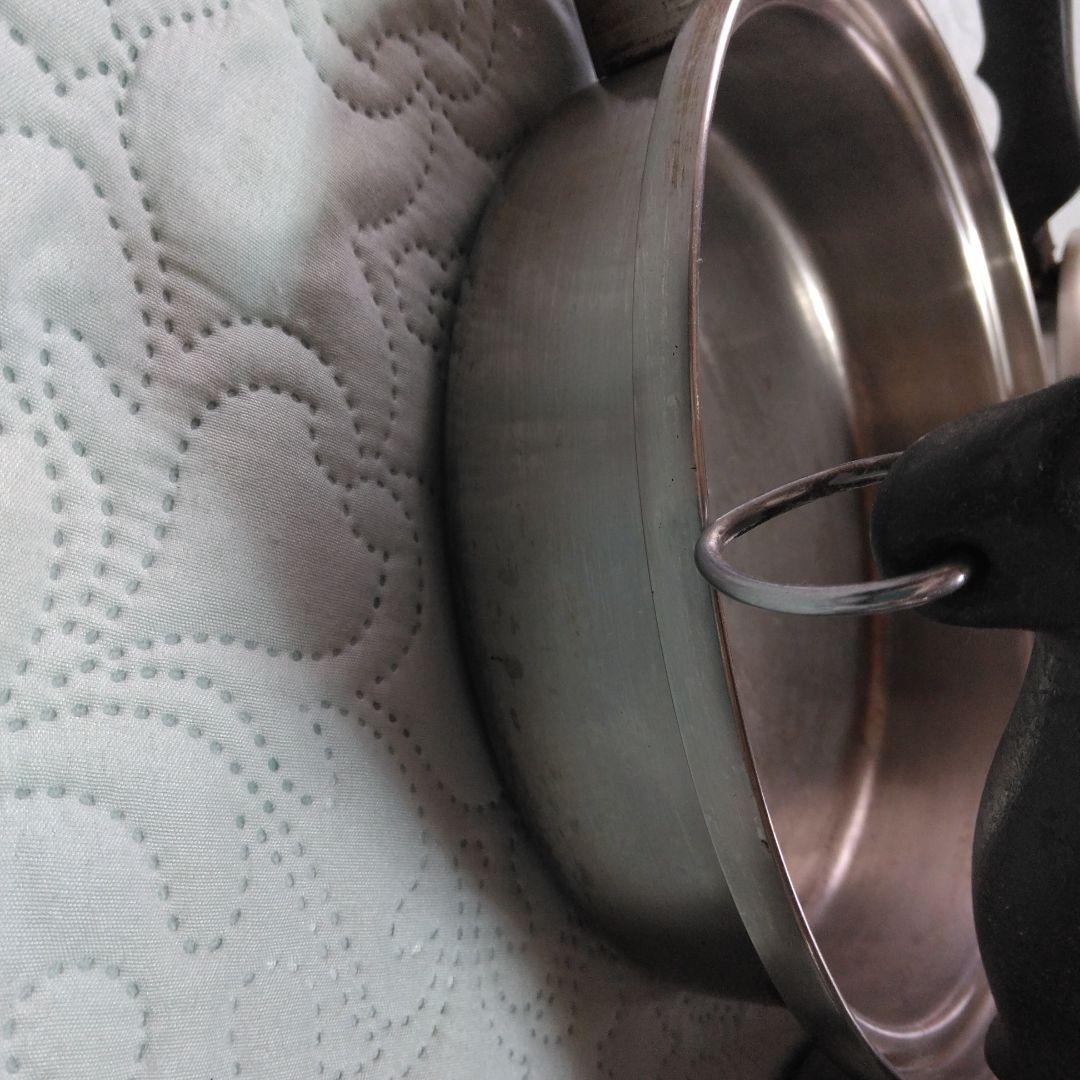 無水調理鍋=オーブン機能　ステンレス鍋・蒸し器ドーム型蓋の7点セット