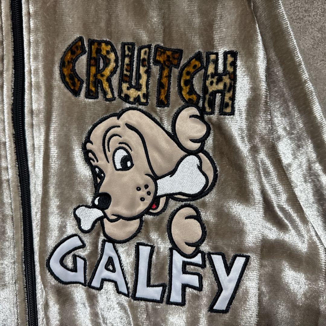 GALFY ガルフィ ベロア セットアップ 上下セット 光沢 ゴールド系