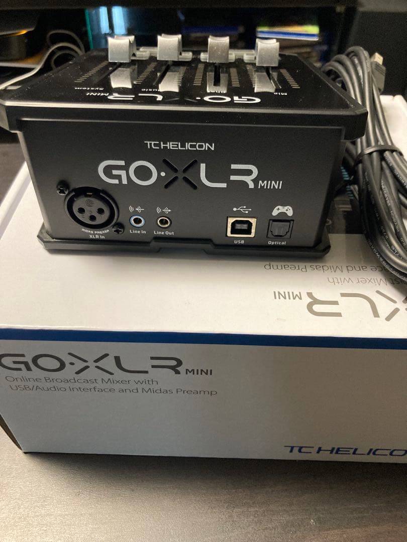 TC HELICON MIDAS GO XLR MINI 配信用ミキサー