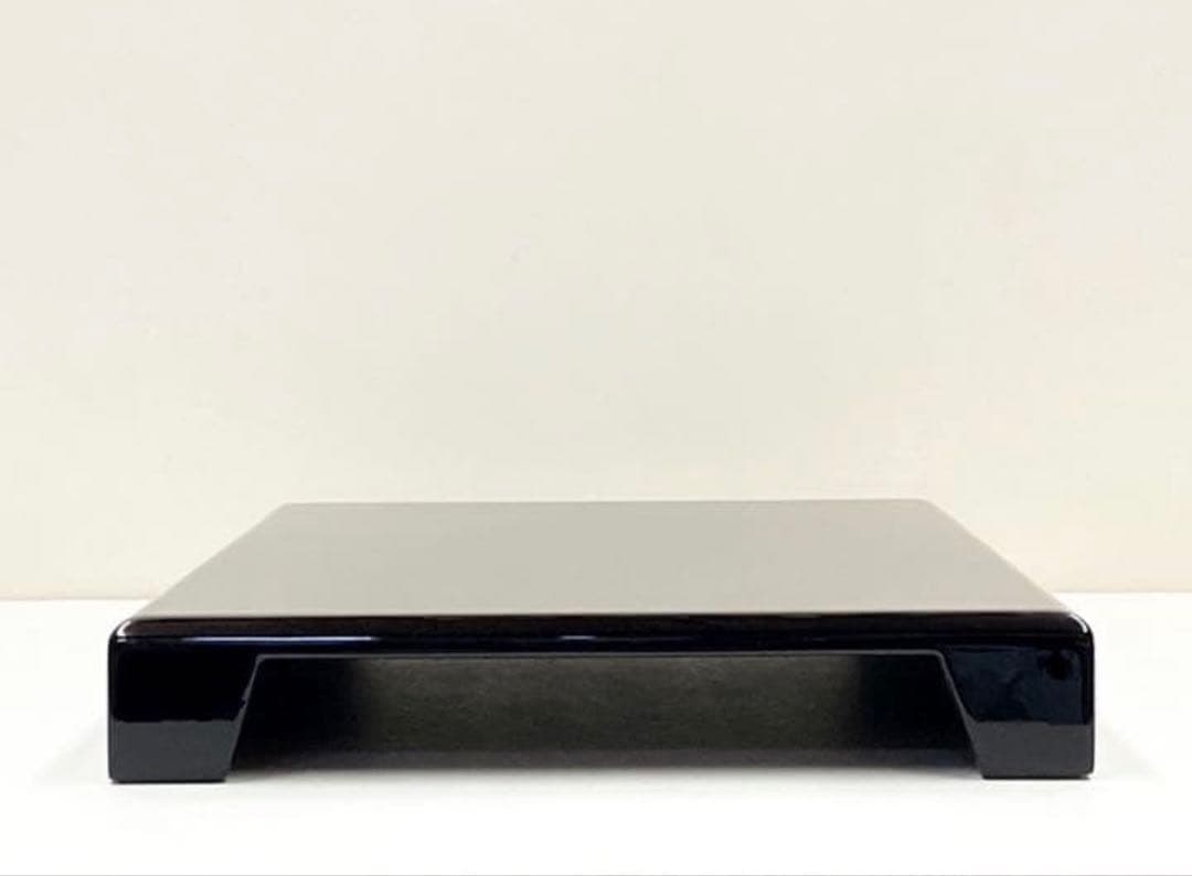 飾り台◇黒塗り◇木製品◇飾り台-3