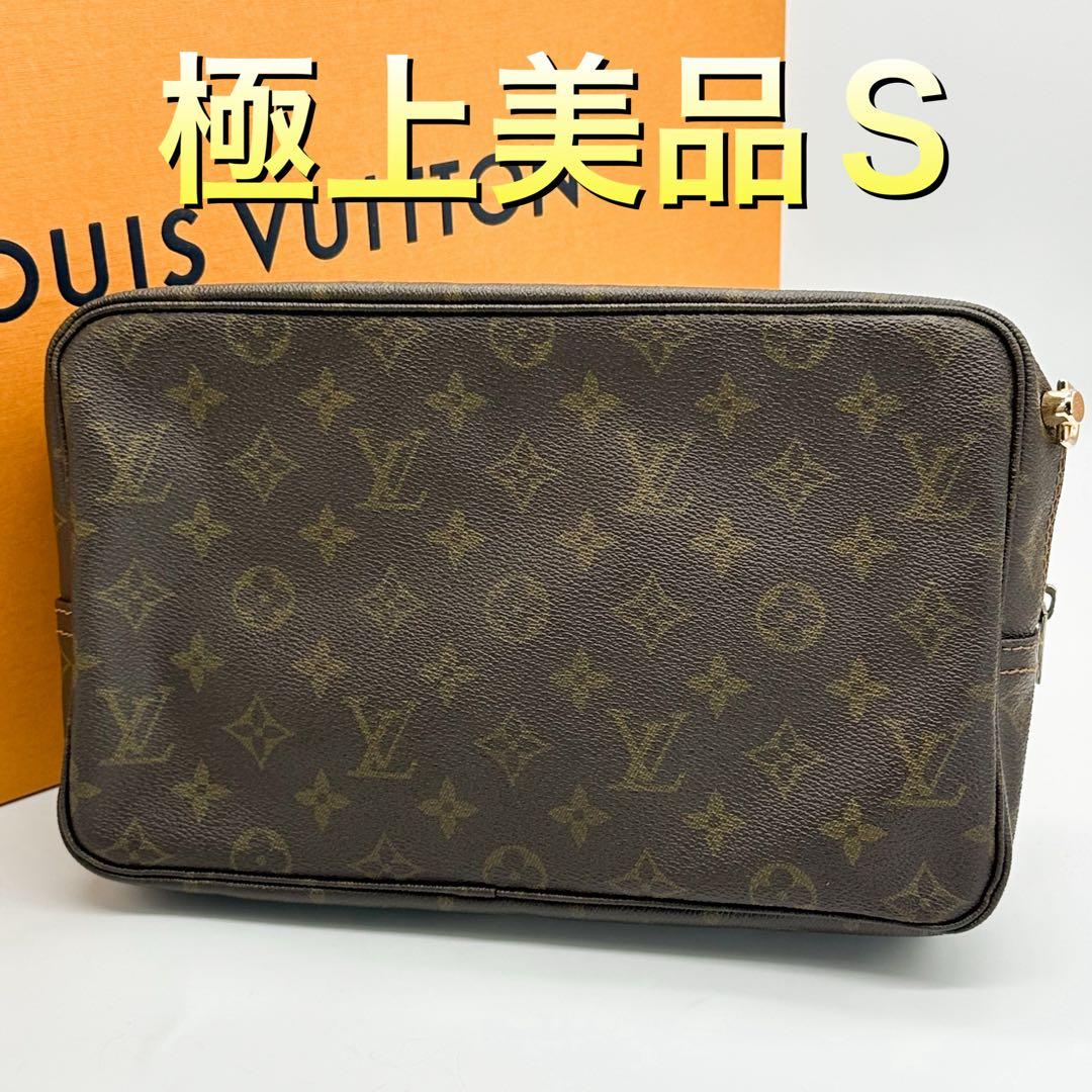 ルイヴィトン トゥルース トワレット 28 モノグラム ポーチ クラッチバッグ