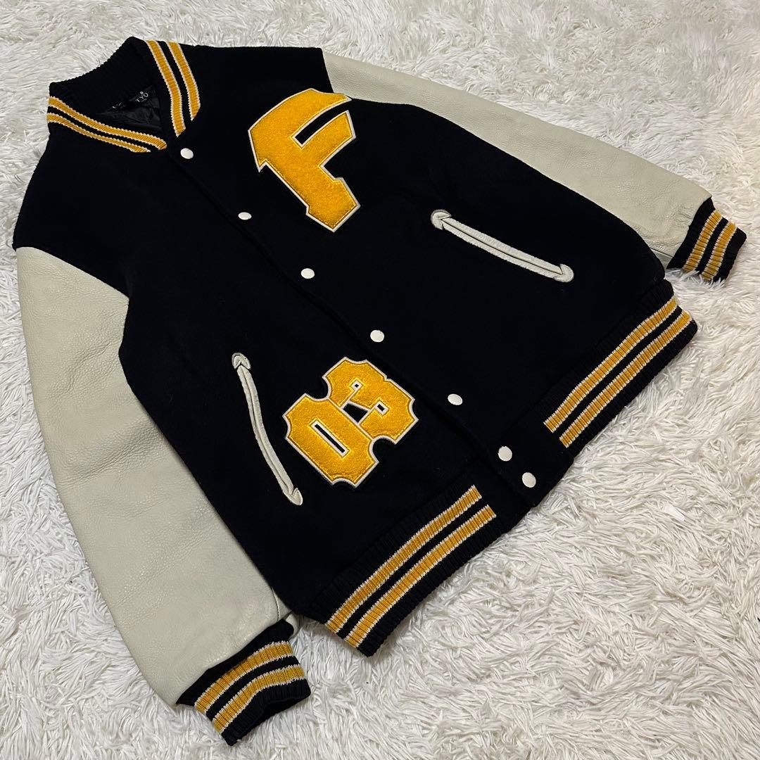 値下げ FAT スタジャン ストリート ワッペン 刺繍 スタジアム ジャンパー