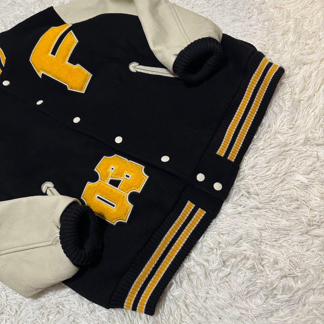 値下げ FAT スタジャン ストリート ワッペン 刺繍 スタジアム ジャンパー