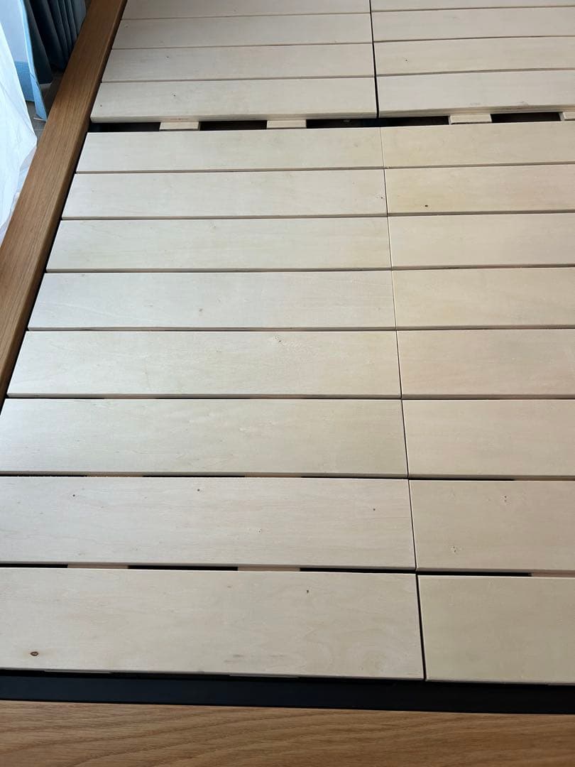 無印良品　木製ベッドフレーム(セミダブル)