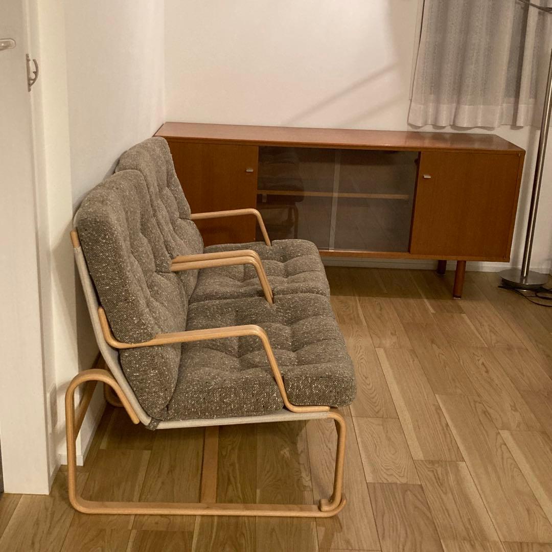 ブルーノマットソン　1人掛けソファ　肘付き　ハイタイプ1脚