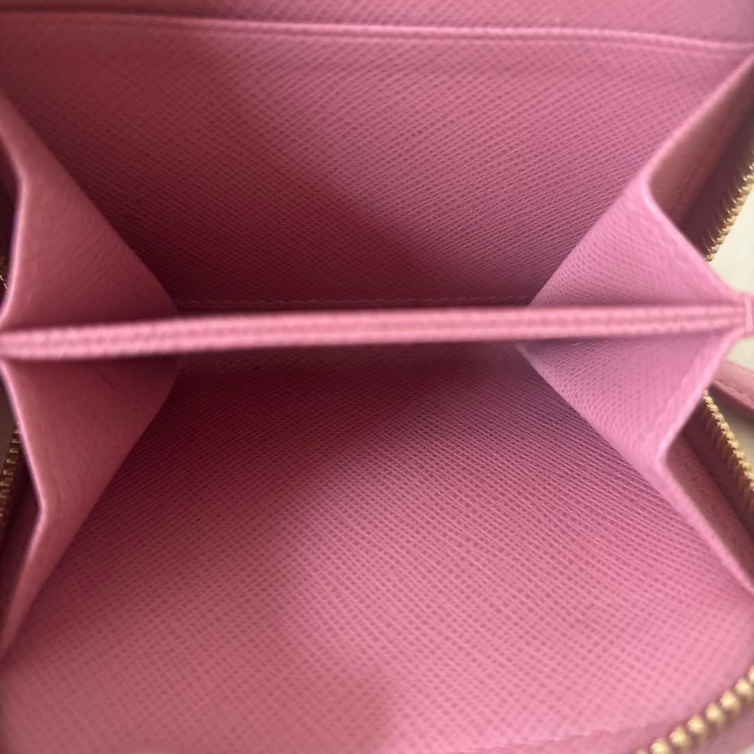 PRADA サフィアーノ レザー ウォレット ケース ピンク