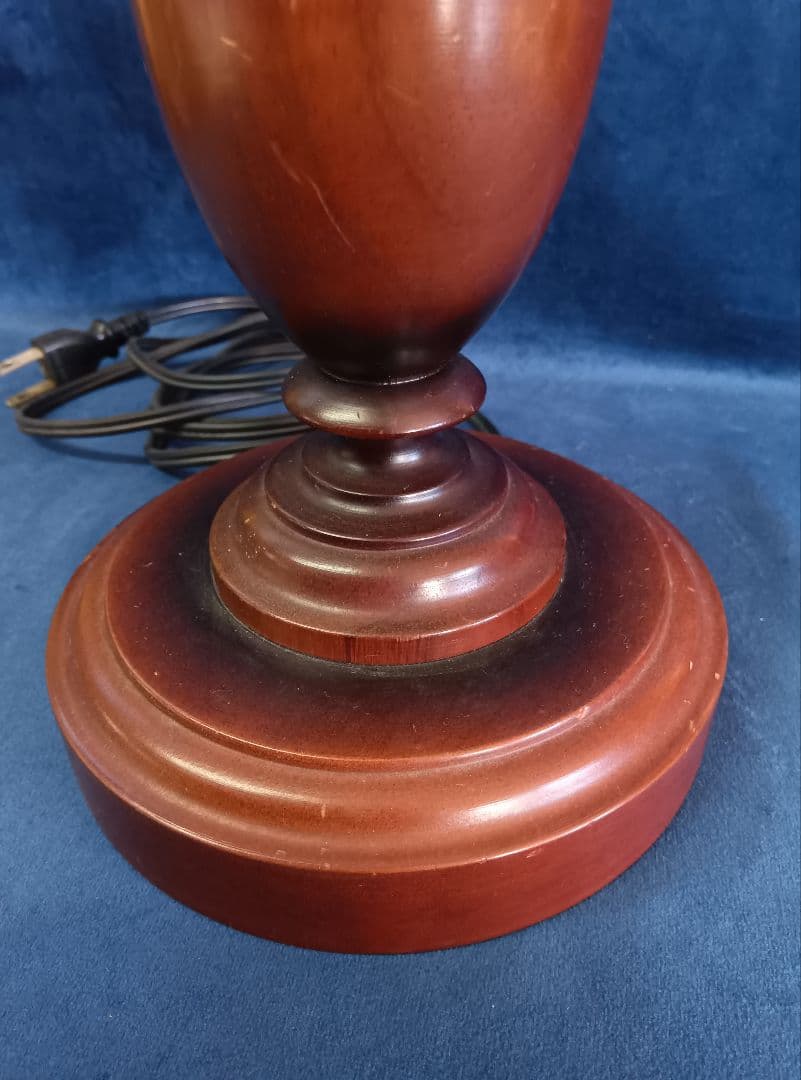 Mitsuboshiアンティークテーブルライト　ランプ　フリンジ付き　間接照明