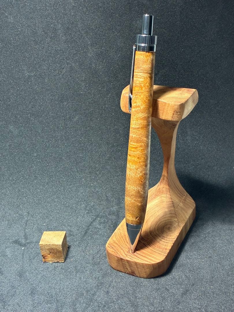 マーブルウッドシャーペン0.5mm 黄金楠