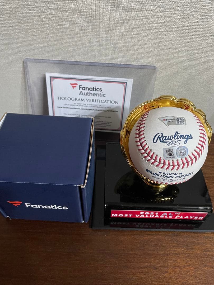 【S】大谷翔平 直筆サインボール MLB公式&Fanaticsホログラム
