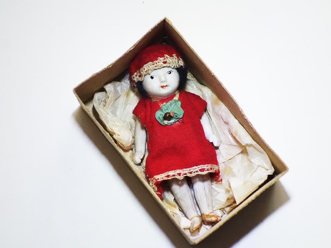 明治ビスクドール　市松人形　和製ビスクドール　　　Z92