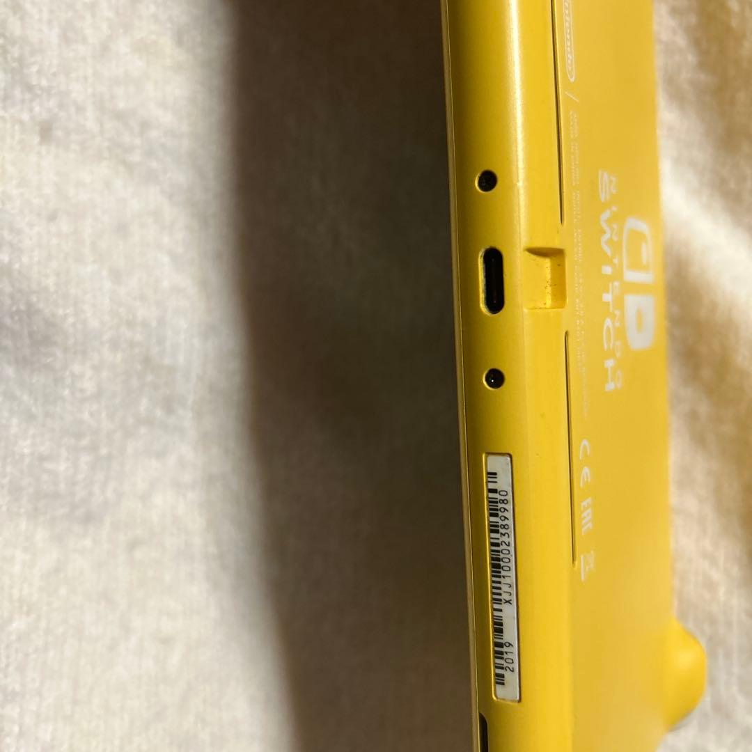ジャンク品Nintendo Switch Lite イエロー 本体