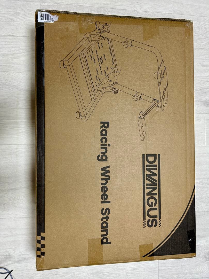 DIWANGUS コックピット 安定性 レーシングホイールスタンド 折りたたみ