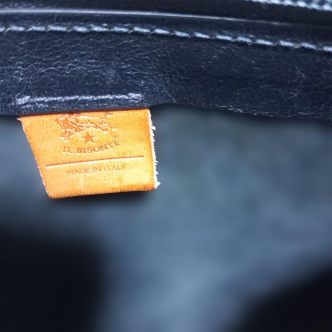 イルビゾンテ　IL BISONTE　ブラック ショルダーバック