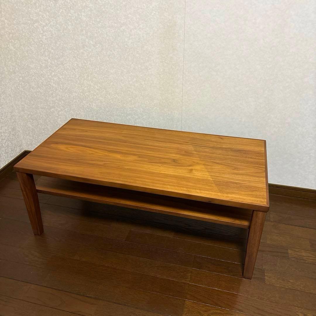 【美品】タマリビング ローテーブル ウォールナット材