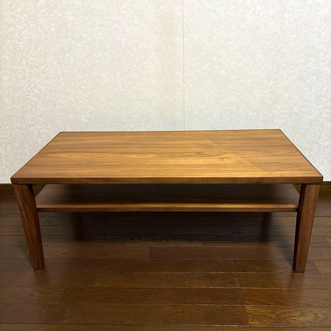【美品】タマリビング ローテーブル ウォールナット材