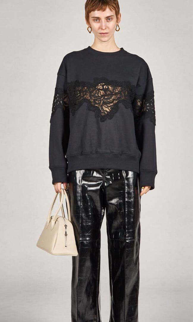 prank project レースニット　Black