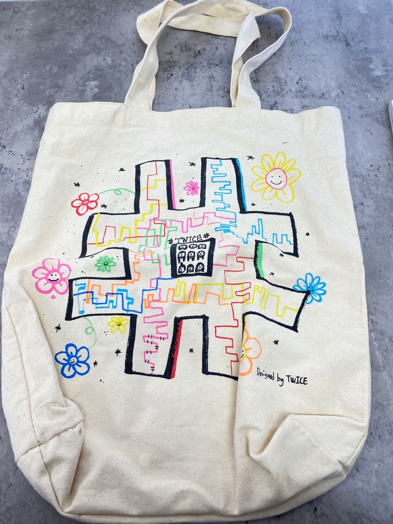 ＋ TWICE トゥワイス トートバッグ ハンコ CD
