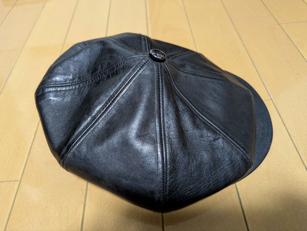 帽子 SOLARIS HORSEHIDE CASQUETTE DEEP-OLD BOY