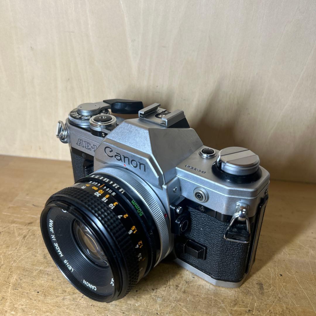 Canon AE-1+FD 50 f1.8 S.C 完動美品
