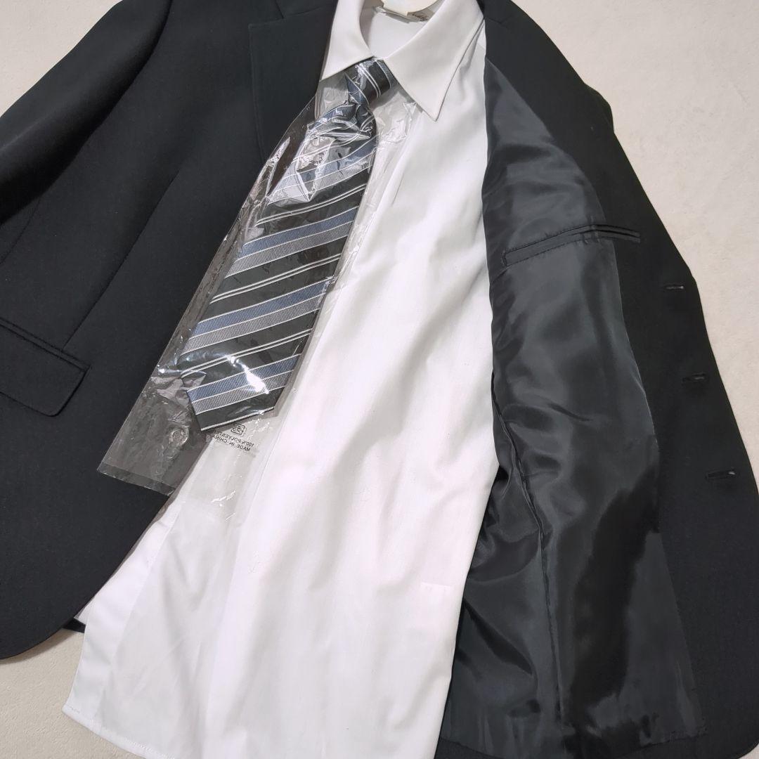 新品タグ付★レディフレディ　スーツ5点セット　卒服　ゆったり150　ブラック