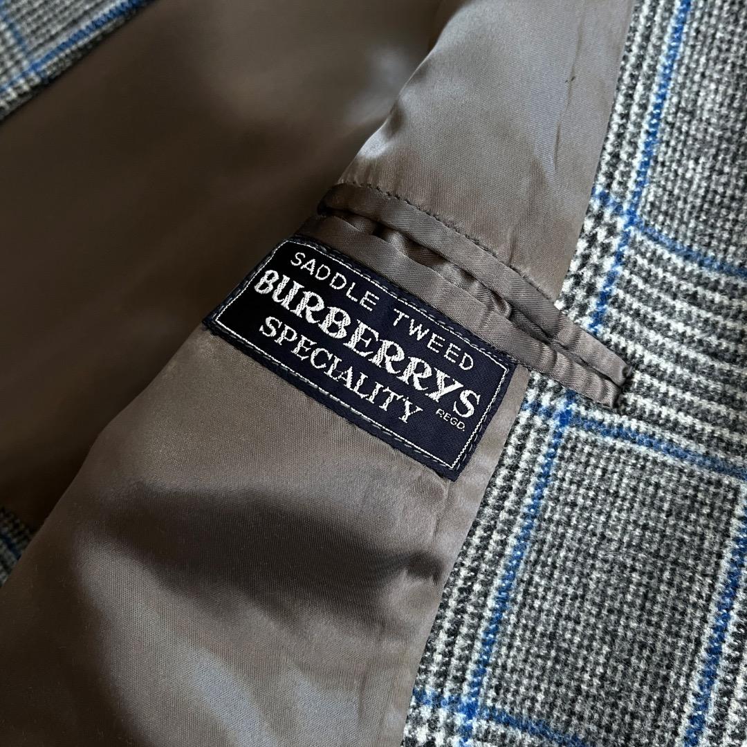 Burberrys バルマカーンコート SADDLE TWEED ツイード