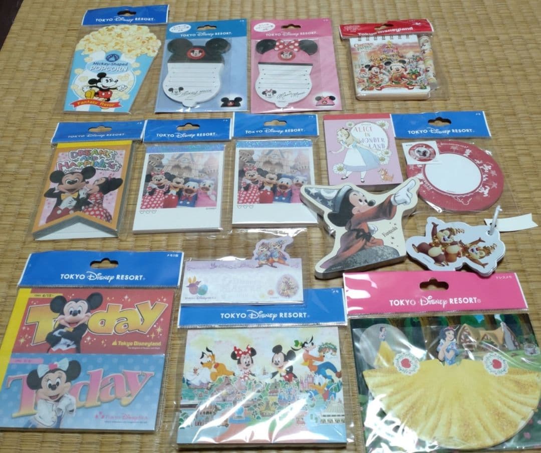 TDS　TDR　TDL　メモ　シール　ポストカード　レターセット　ふせん