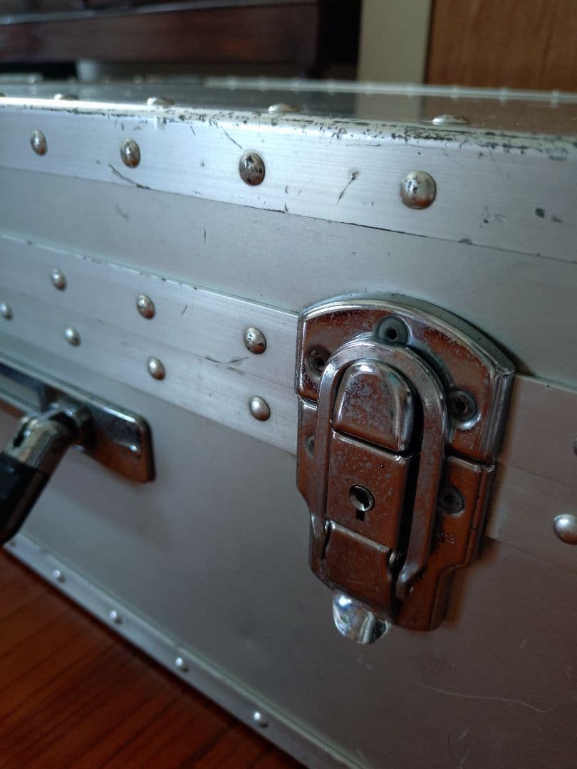 ヴィンテージ アルミ トランク