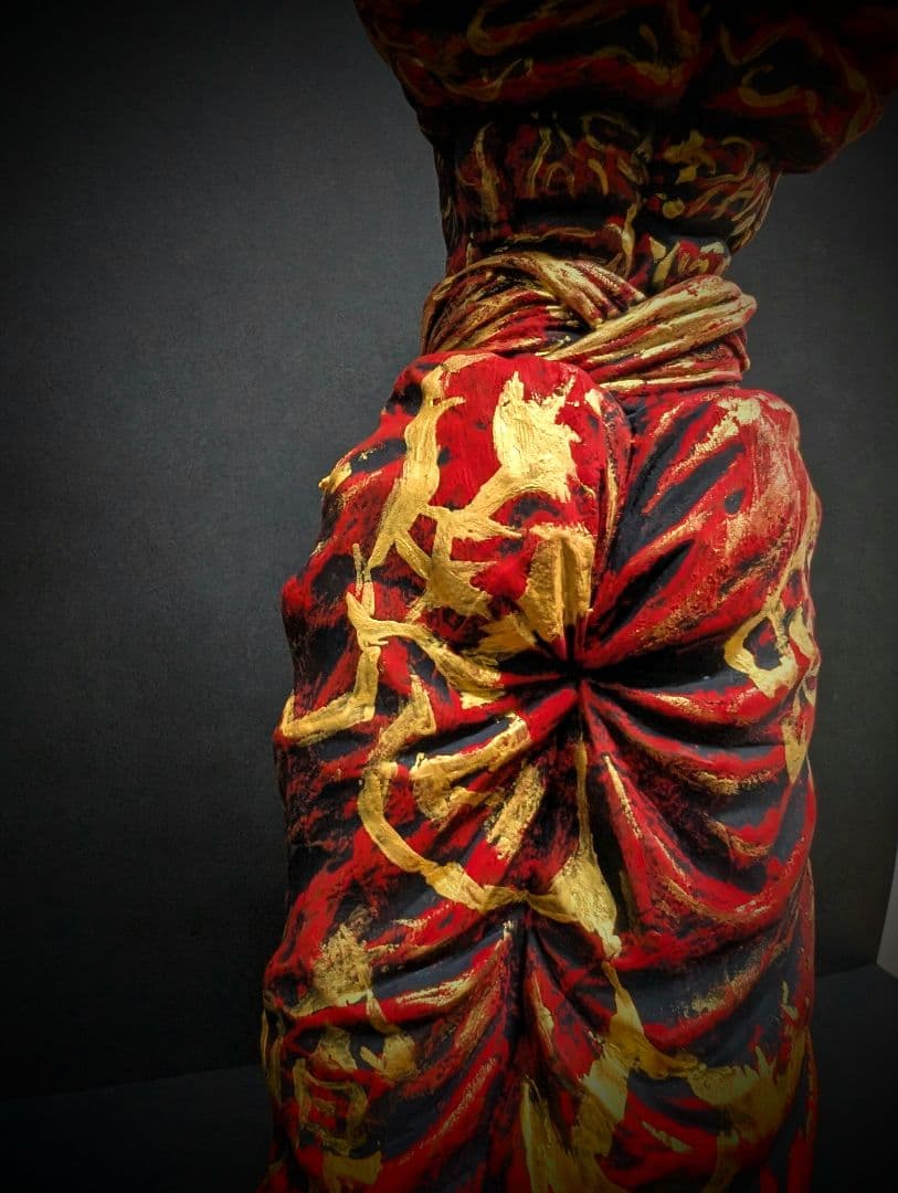 リペイント品　Grandista 範馬勇次郎　作品名【範馬勇次郎 朱（あか）】