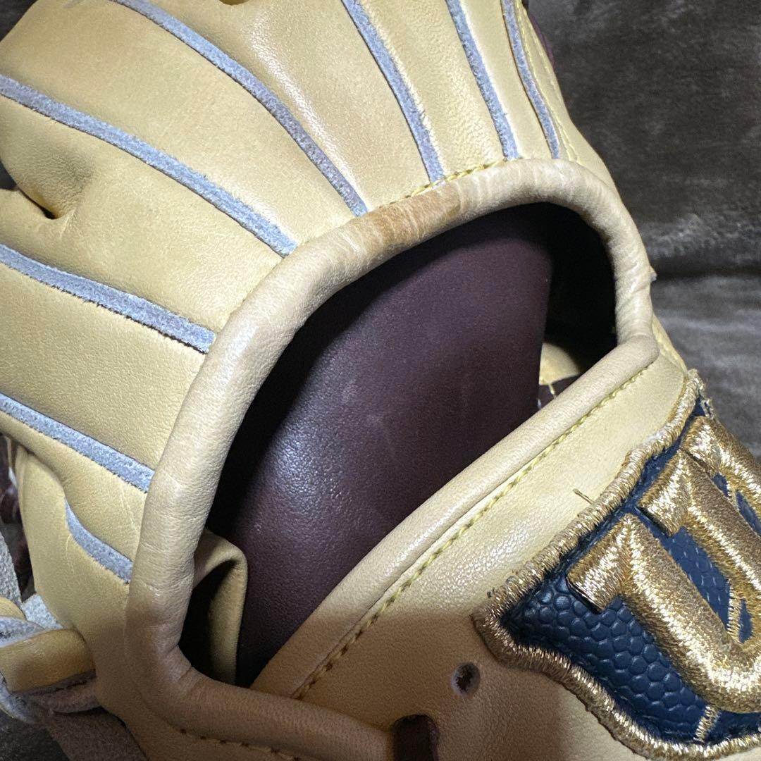 【中古】ウィルソン　Wilsonstaff　一般軟式用　内野87型　湯もみ型付け