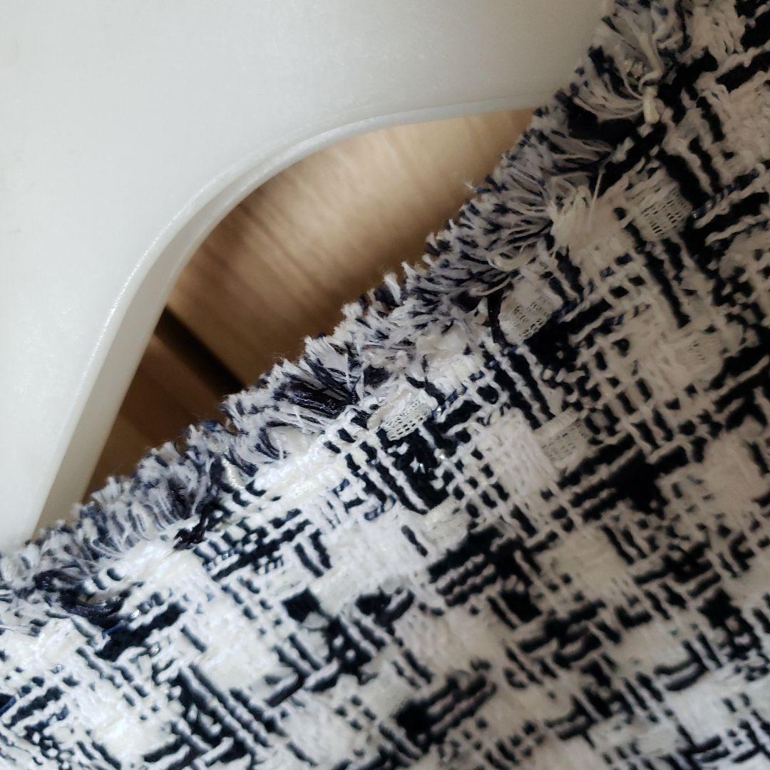 23区　23区L　大きいサイズ　ジャケット　クラレンソン　ツイード　48