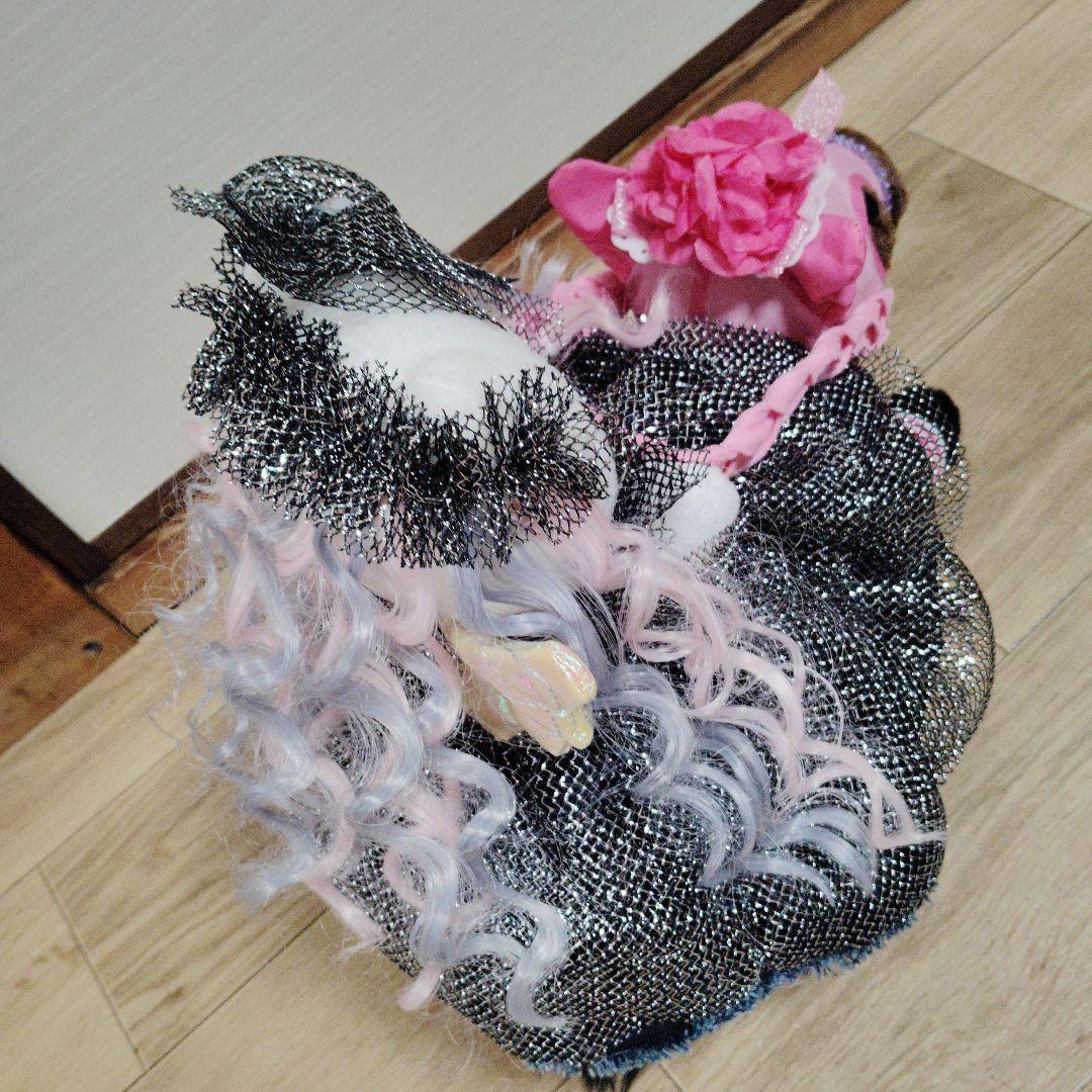 hello Kitty ハローキティ ぬいぐるみ 黒ドレスsanrio ntt