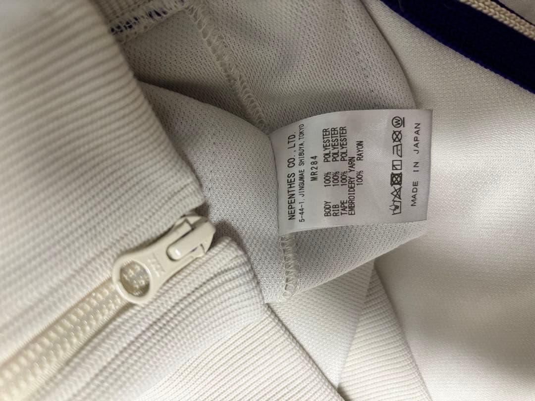 Needles セットアップ 白紫