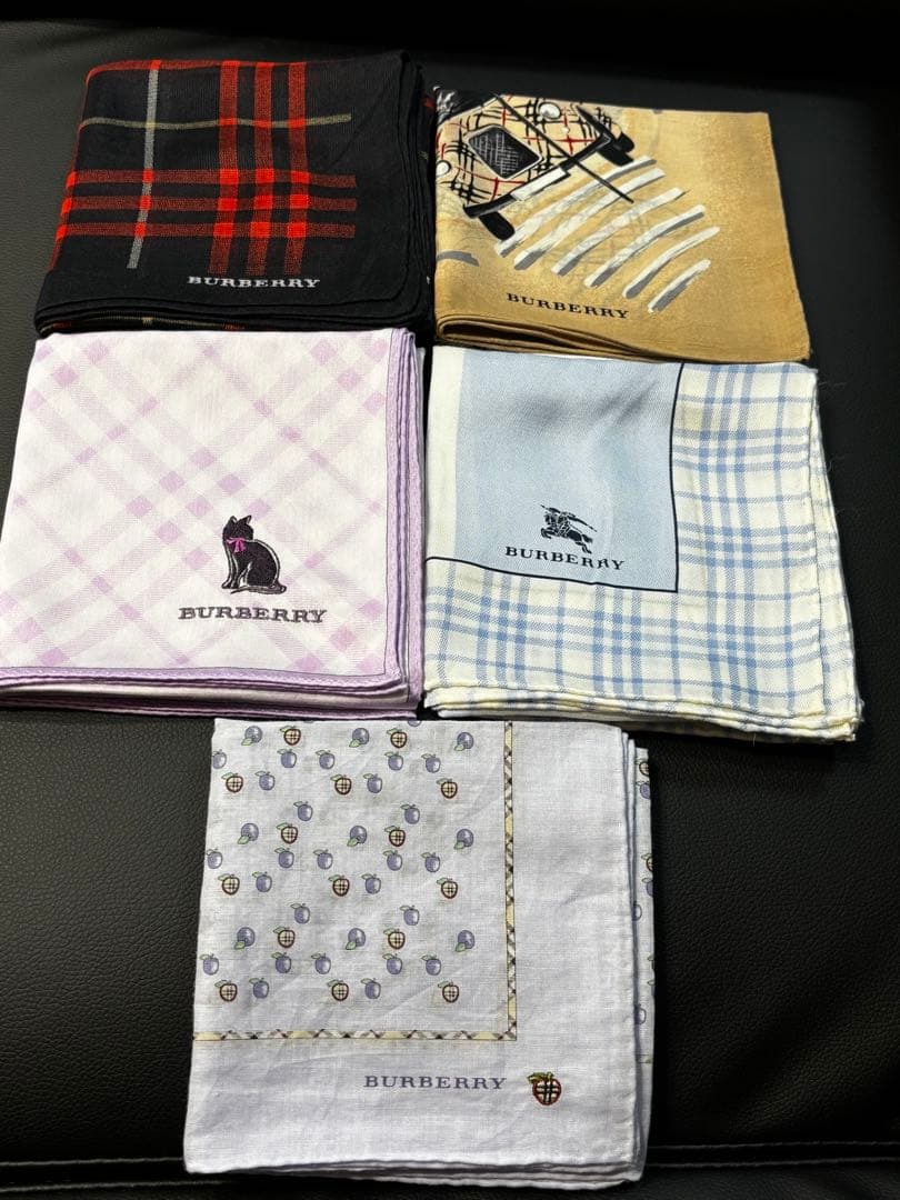 Burberry ハンカチセット 10枚