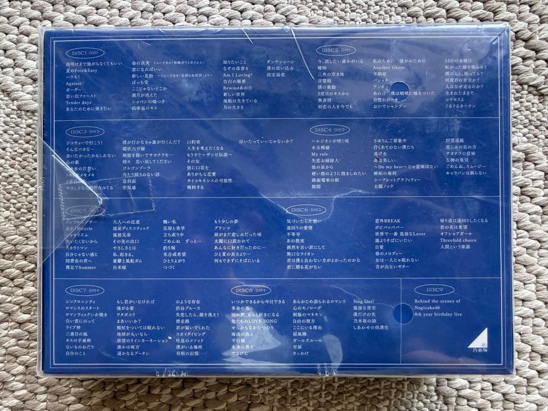 【未開封・美品】乃木坂46 8th YEAR BIR. LIVE 4DAYS限定