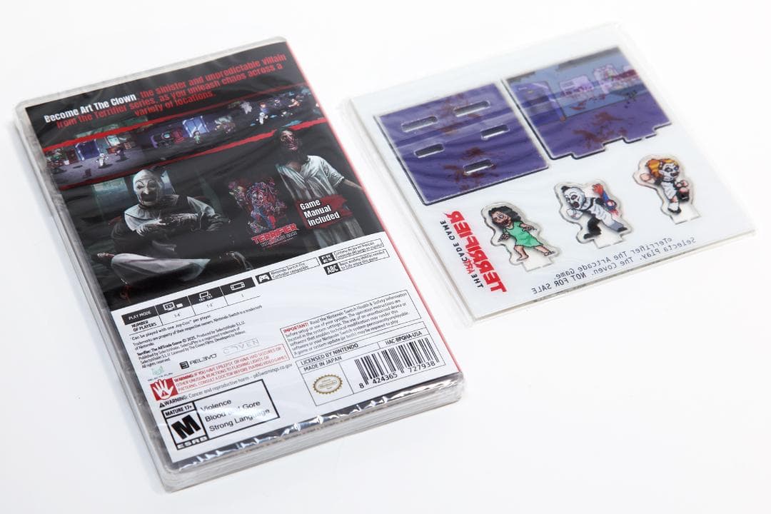 【特典付／新品】TERRIFIER:THE ARTCADE GAME テリファー