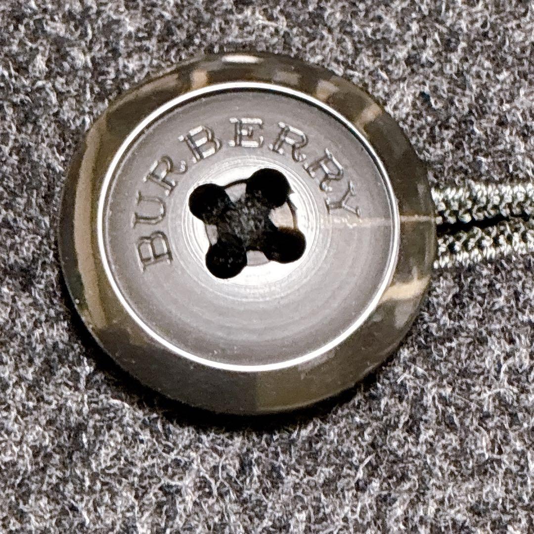 極美品 バーバリーロンドン ウールコート アンゴラ混 Mサイズ メンズ　ボタン