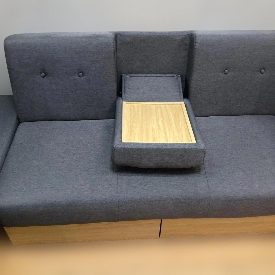 【送料無料】アイリス STSB-2110 ソファベッド 引き出し251001