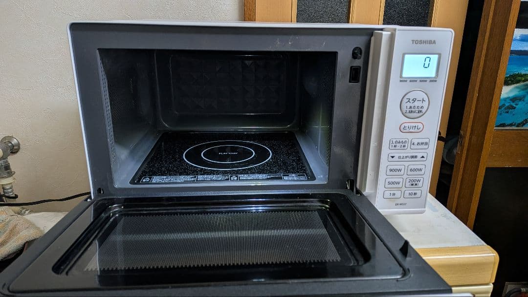 TOSHIBA ER-WS17 ホワイト 単機能電子レンジ