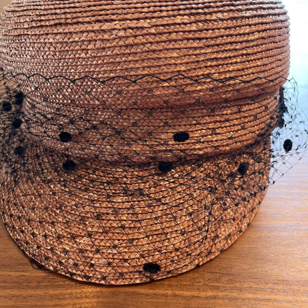 CA4LA カシラ キャスケット チュール 麦わら帽子　SUMMERSONG