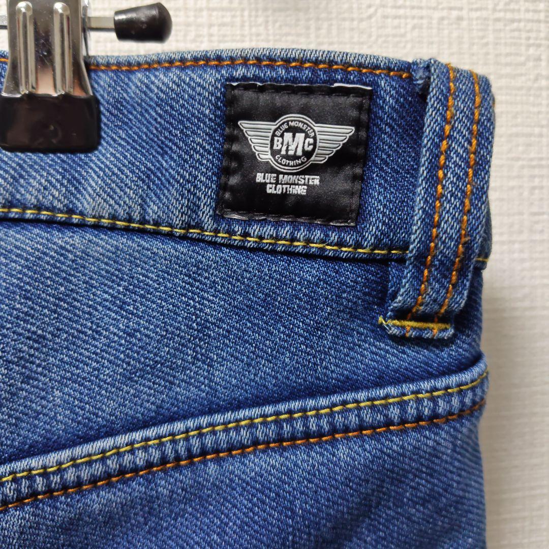 2025年モデル　BLUEMONSTER　CLOTHING 防風ジーンズ　L