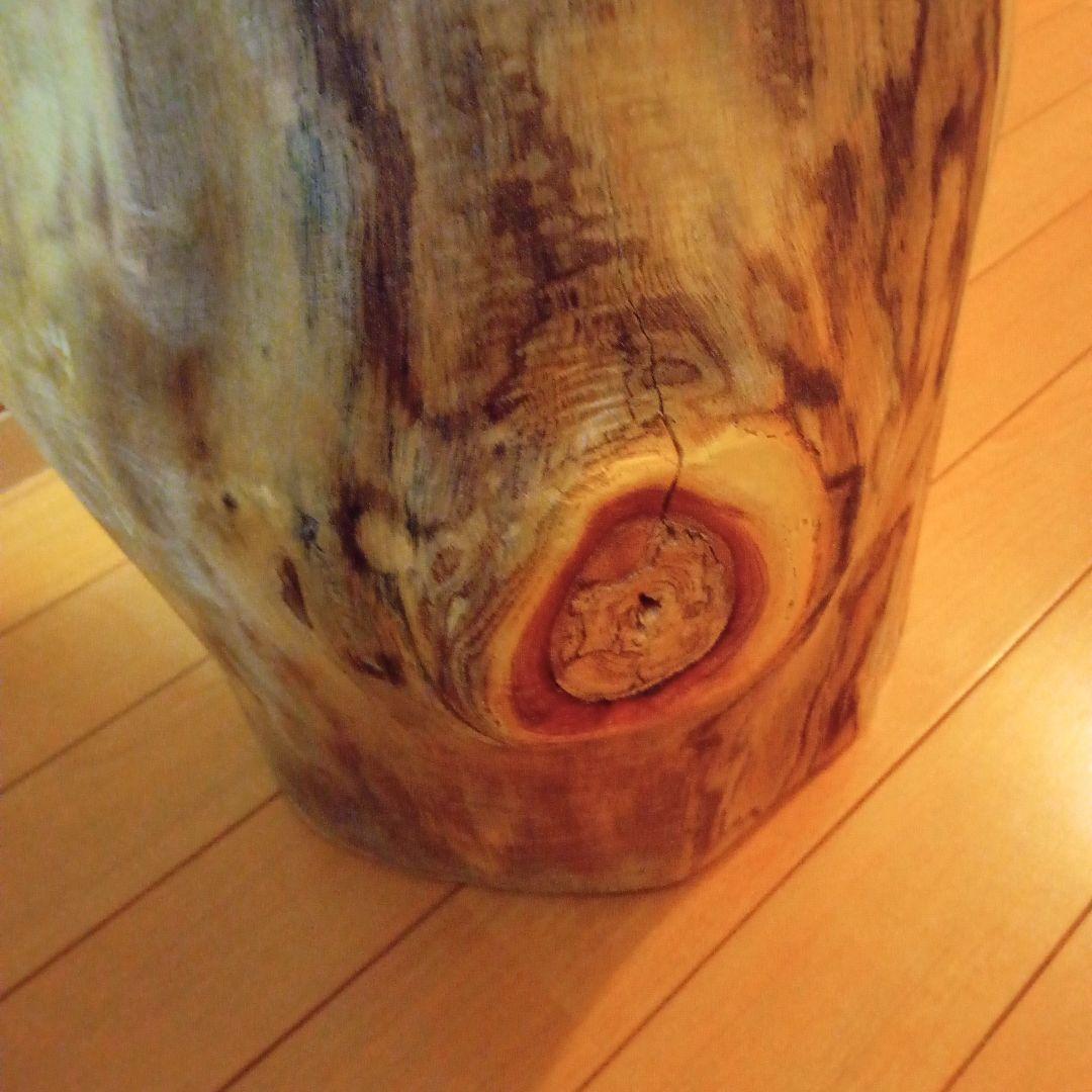 【特大】 【ニス】 栴檀　スツール