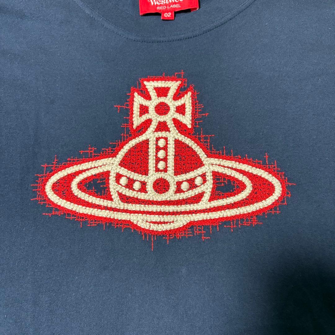 Vivienne Westwood ヴィヴィアンウエストウッド ロンT 刺繍