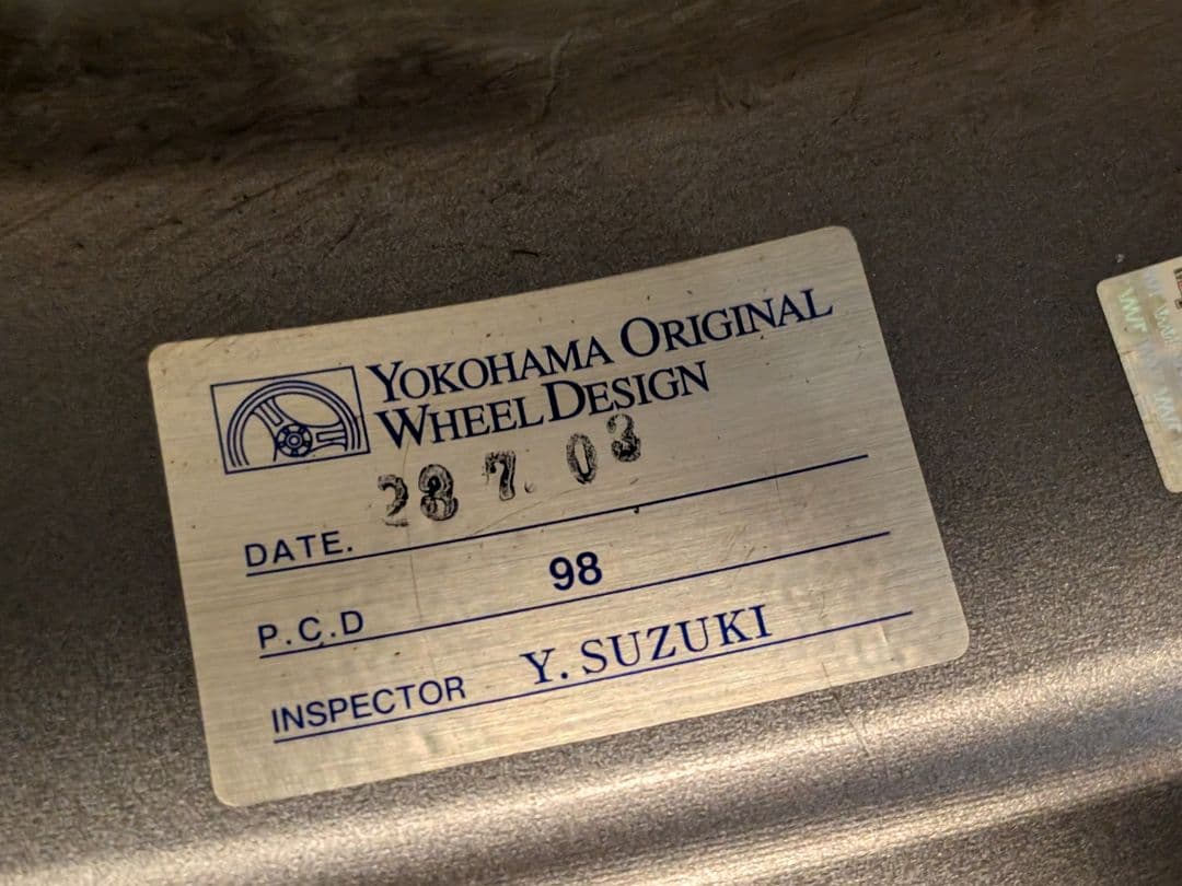 【〜9/19特典付】極美品ADVAN TC-4 17インチ4穴PCD98アバルト