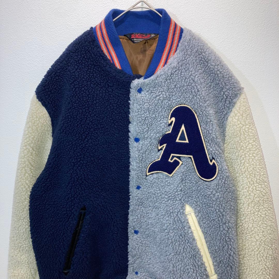 WHITES VILLE ホワイツビル　スタジャン　ボア　フリース　サイズ40