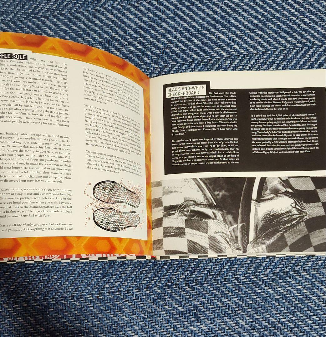Vans \"OFF THE WALL\" ハードカバー本