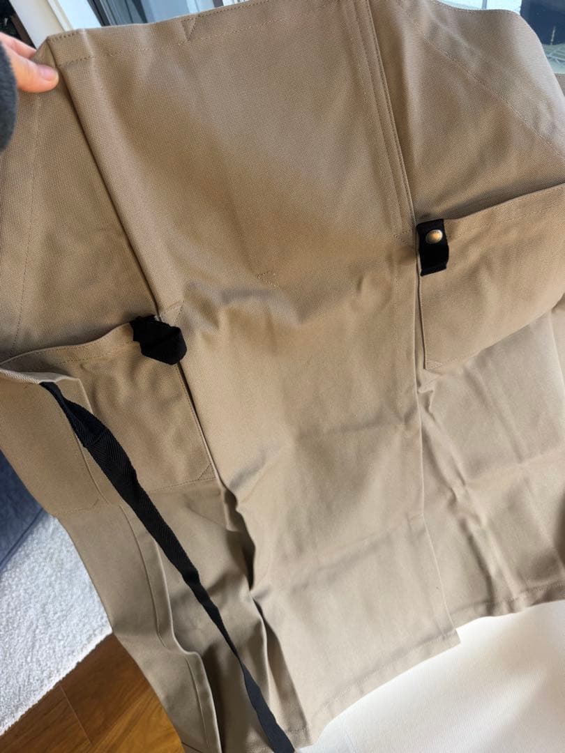 未使用　ASTRUCT エプロン ベージュ　メンズ