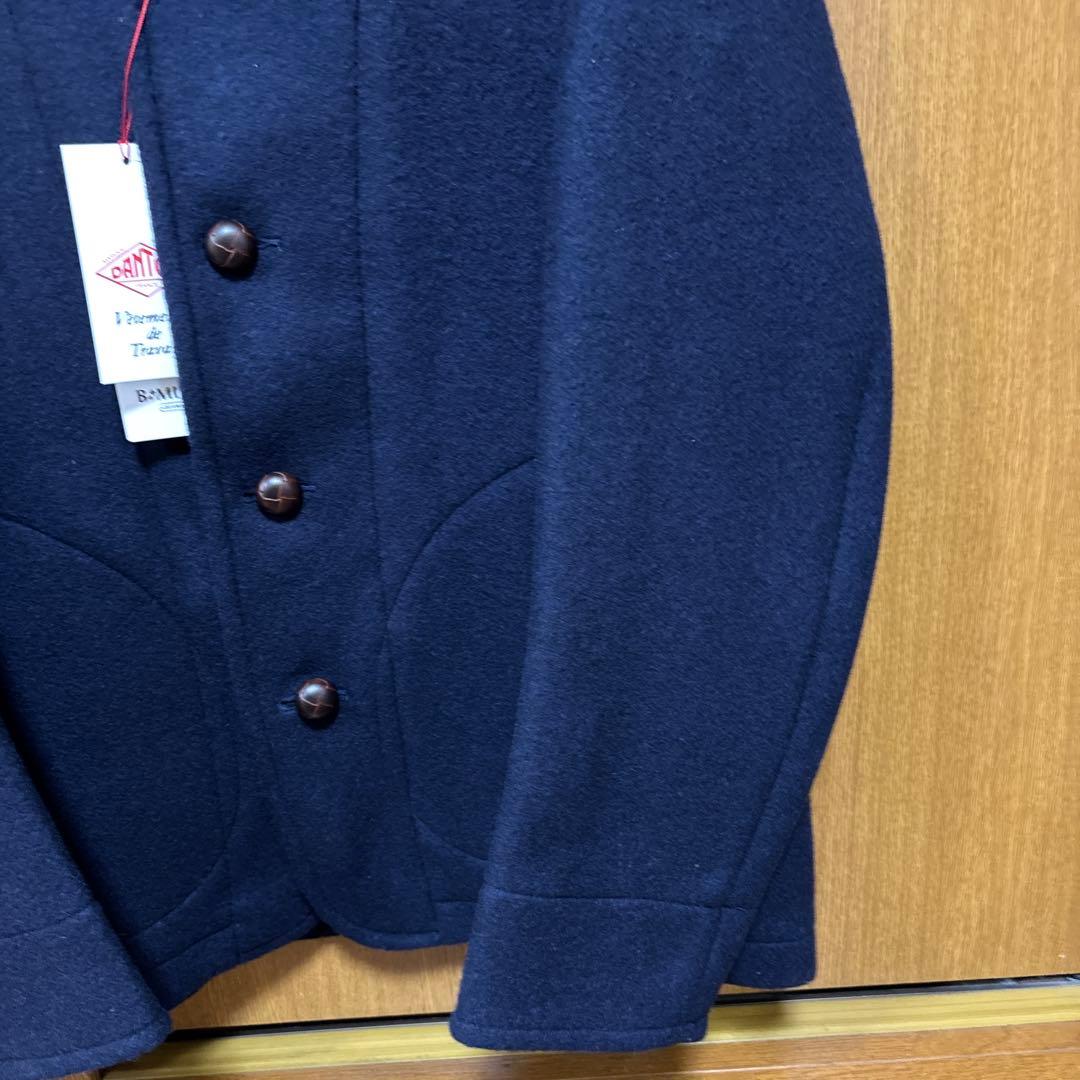 【新品】ダントン　WOOL PILE ROUND COLLAR JACKET