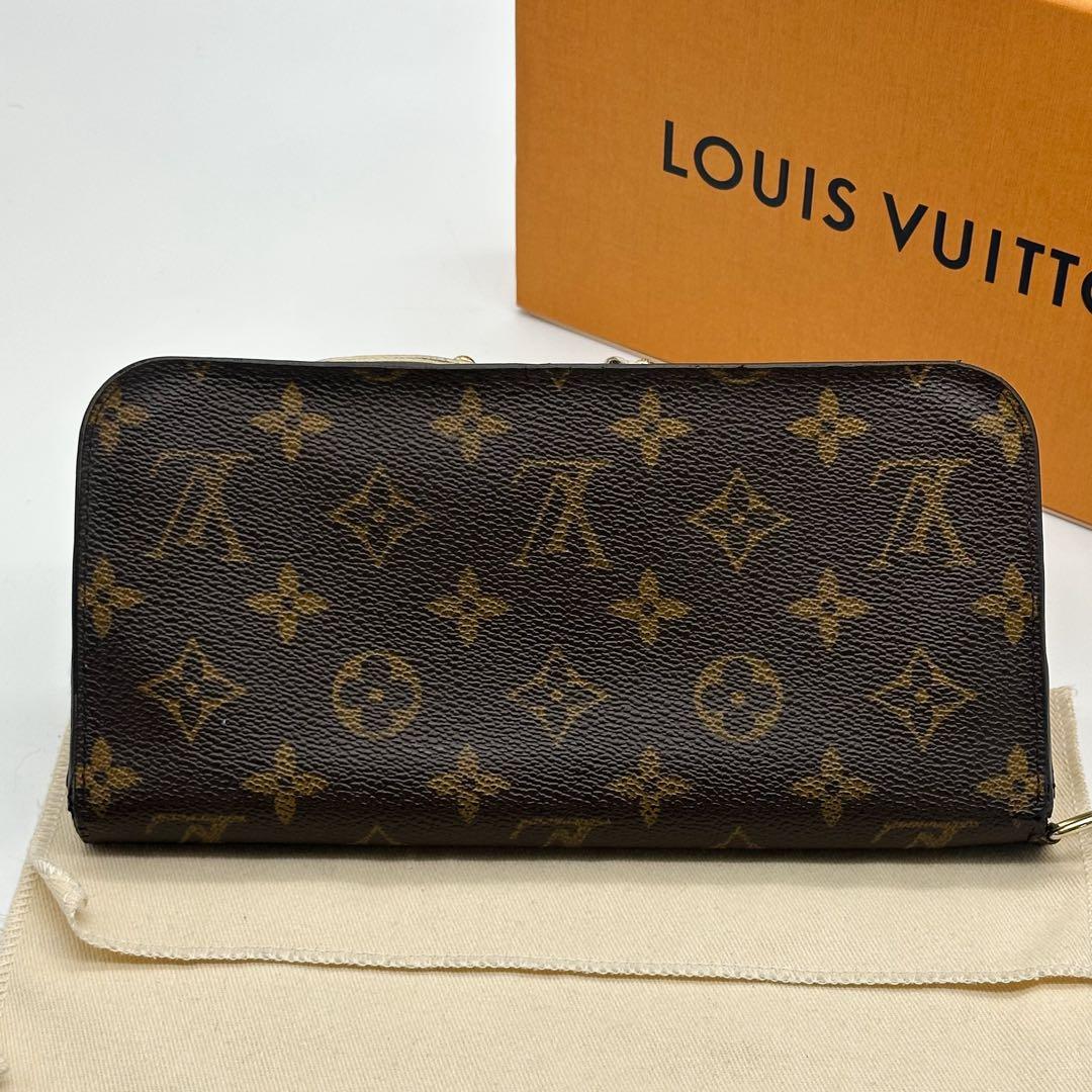 美品 ルイヴィトン ポルトフォイユ アンソリット モノグラム 二つ折り 長財布