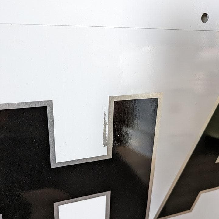 【当時モノ】U-HAUL ディスプレイ 大型看板 サイン 取付金具付き