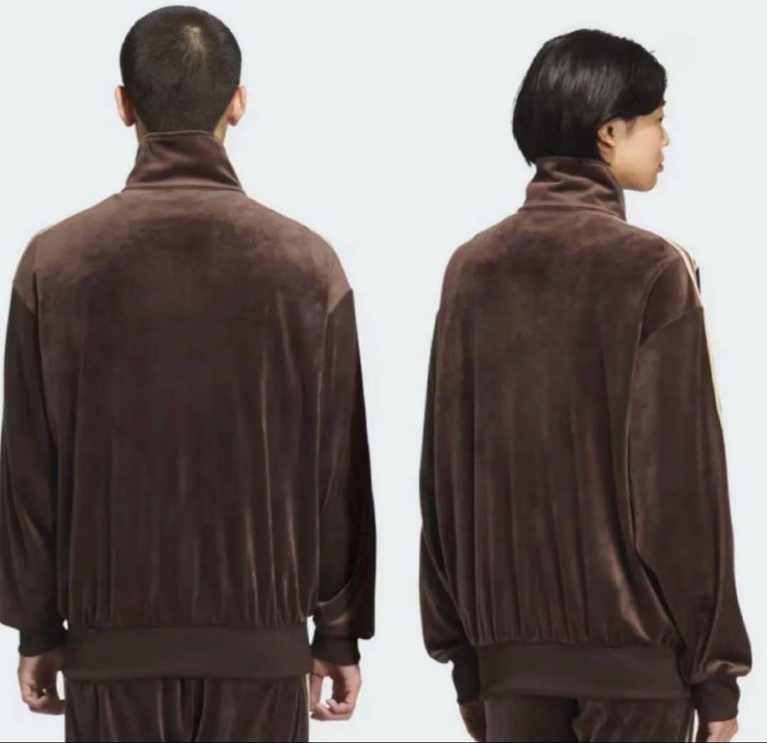 adidas ファイヤーバードトラックジャケットベロア originals M